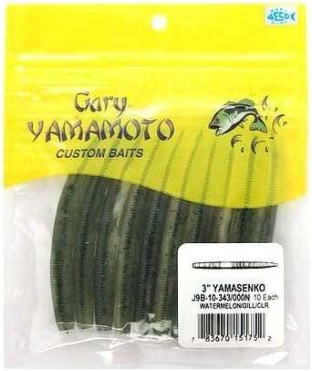 Gary Yamamoto Yamasenko 3" - Bass Brasil
