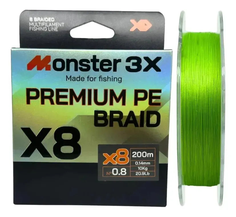 Linha Multifilamento Monster3X X8