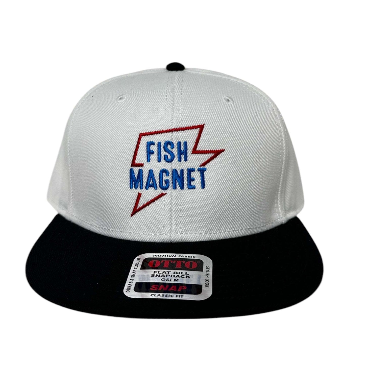 Boné Fish Magnet Branco