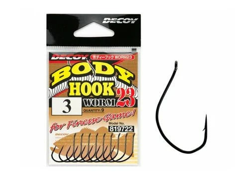Decoy Body Hook Worm 23 - Bass Brasil