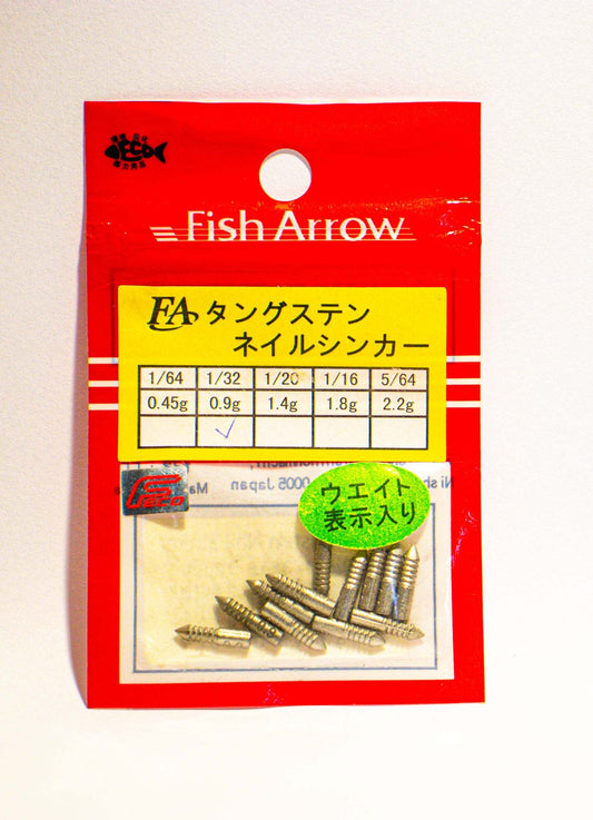 FA Tungsten Nail Sinker - Bass Brasil