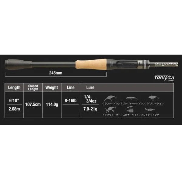 Vara Jackall Revoltage C610M (carretilha)