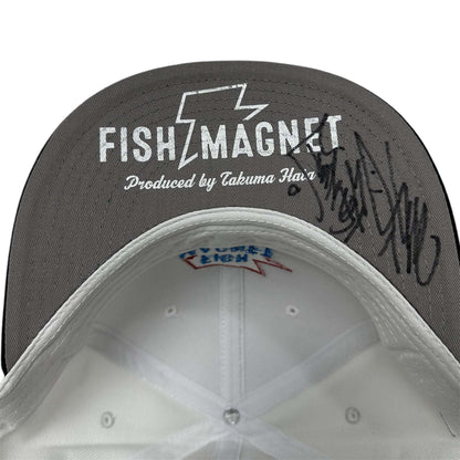 Boné Fish Magnet Branco