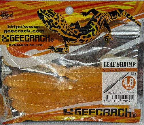 Geecrack Leaf Shrimp 4.8"